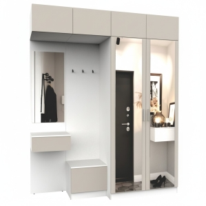 Набор мебели для прихожей "Марсель-264" МР 01-264 В2490 Ш2000 Г580 (ЛД.. Набор мебели для прихожей "Марсель-264" МР 01-264 В2490 Ш2000 Г580 (ЛД..